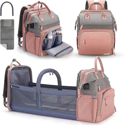 🔥Flash Sale! Ends Tonight⏰ Diaper Bag Backpack with Change Station