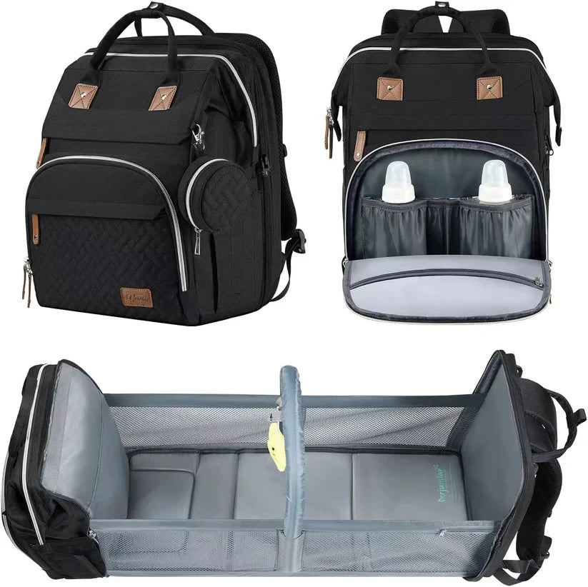 🔥Flash Sale! Ends Tonight⏰ Diaper Bag Backpack with Change Station