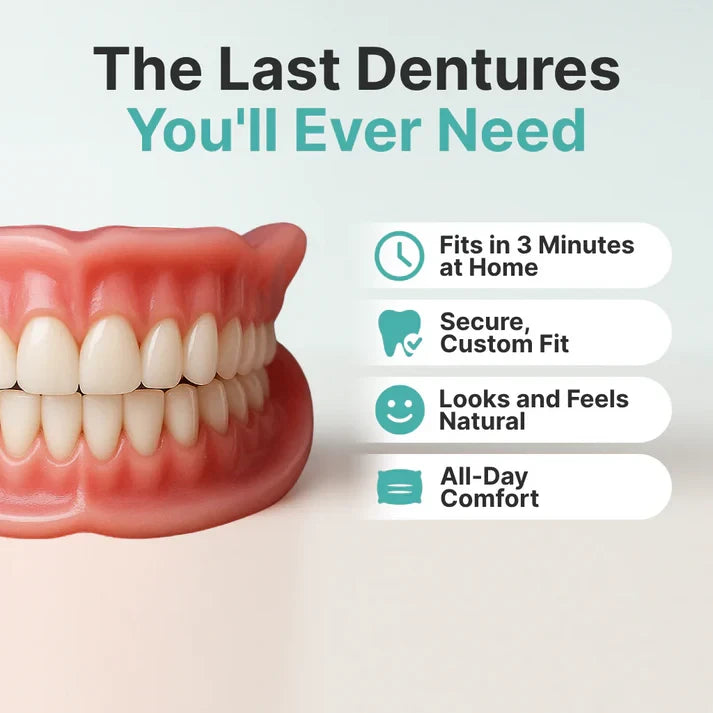🌎Ends Today: 70% OFF! ⏰Yagoo™ Medical Full Denture with Strong Suction