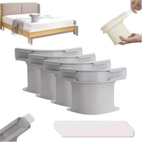 ✨4Pcs Sheet Fixing Clip Invisible Anti-slip Mattress Four Corner Sheet Fixing Plate Bed Cover Fixing Fixer Sheet Safety Clamp