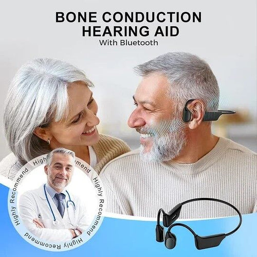 Feel the Joy. Shop the Season 🎄💖 💥 LIMITED TIME OFFER!🔥YUNPSO Bone Conduction Smart Hearing Aid Bluetooth Earphones