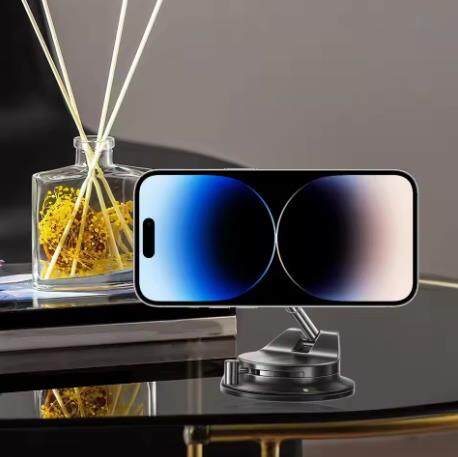 🚗Dashboard Phone Mount Dashboard Mobile Phone Mount Magnetic Horizontal Vertical Smartphone Bracket With Suction For Safe Driving