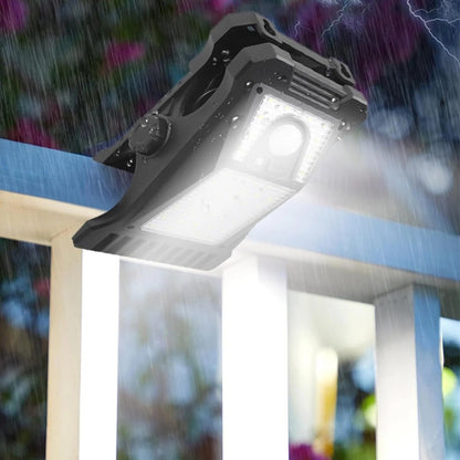 Solar Powered LED Outdoor Light Clip