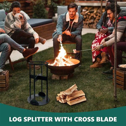 16.1’’ Kinding Firewood Splitter with Cross Blade,Mini Wedge