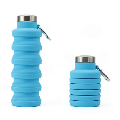 🏆Hot Sale🔥🔥Silicone foldable water bottle – Ideal for sports, travel & outdoor – Reusable & BPA-free
