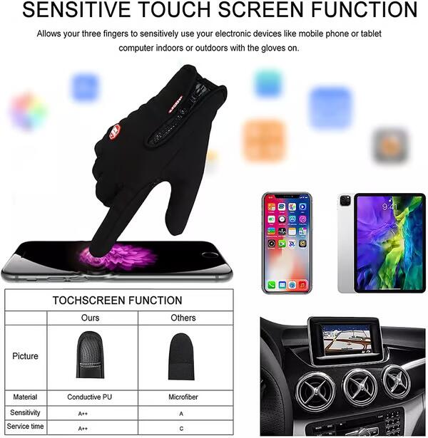 🏆 Ultimate Waterproof & Windproof Thermal Non-Slip Gloves $ 13.99   $ 27.00 save 48%
