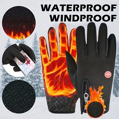 🏆 Ultimate Waterproof & Windproof Thermal Non-Slip Gloves $ 13.99   $ 27.00 save 48%