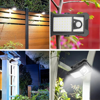 Solar Powered LED Outdoor Light Clip