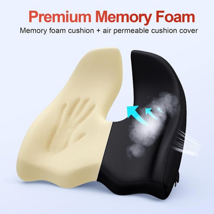 🎁 LAST DAY 50％ OFF 🎁 Ergonomic Memory Foam Seat Cushion
