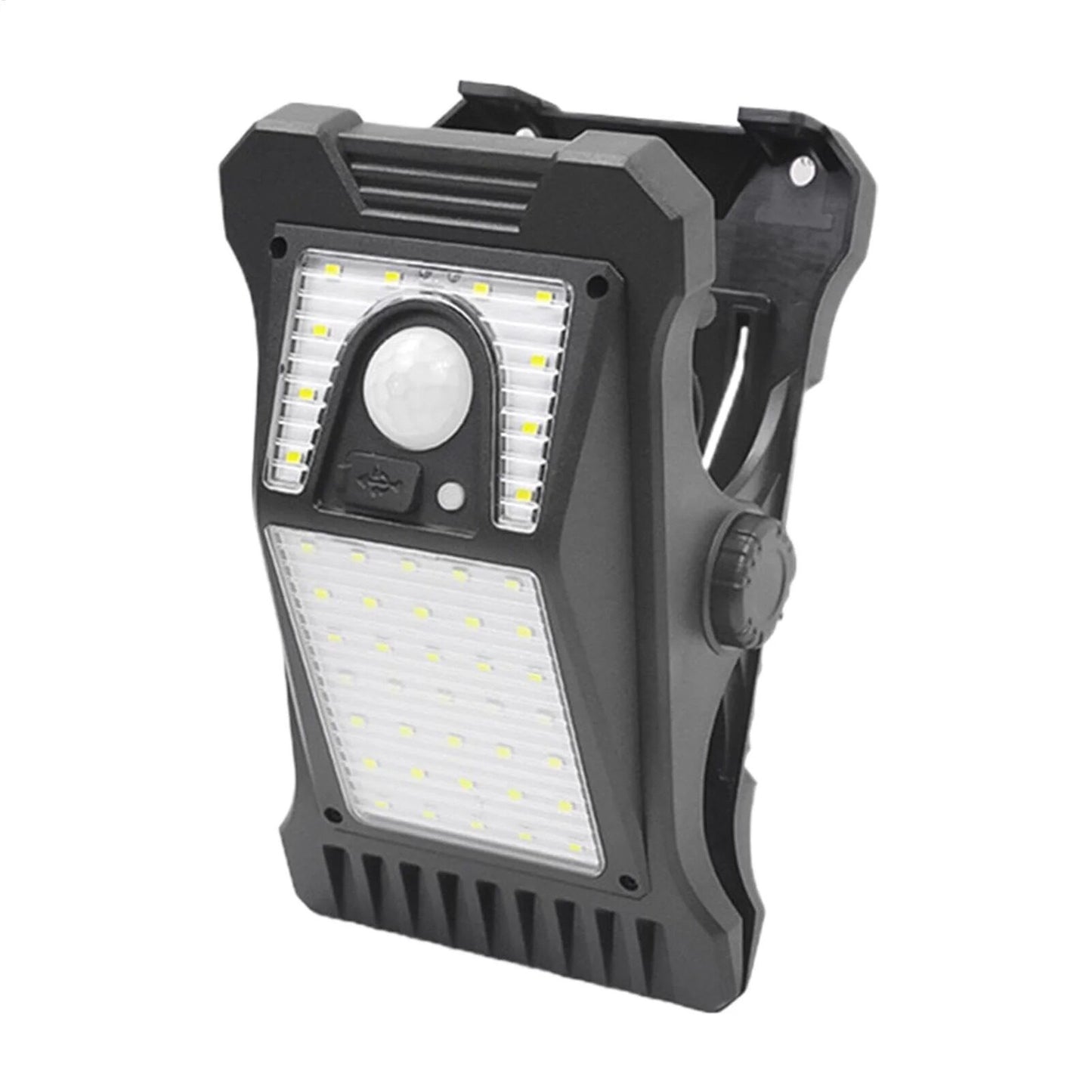 Solar Powered LED Outdoor Light Clip