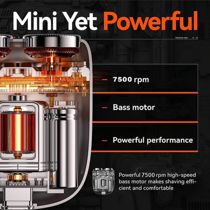 ✨2025 New Upgrade Pocket Shaver USB Mini Shavers