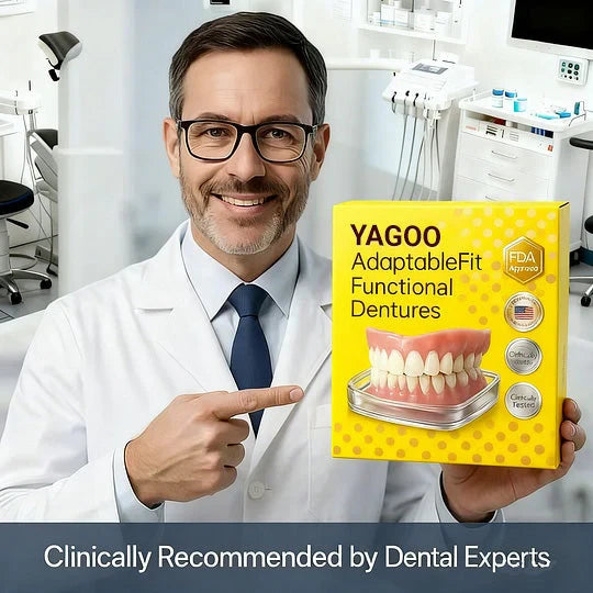 🌎Ends Today: 70% OFF! ⏰Yagoo™ Medical Full Denture with Strong Suction