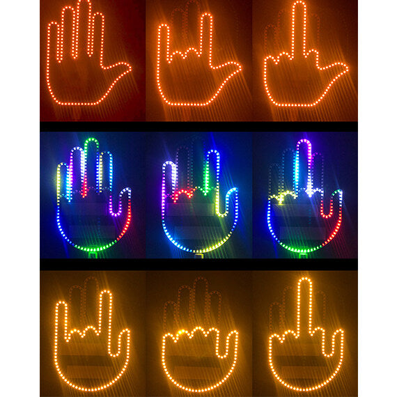 Hand Gesture Light for Car