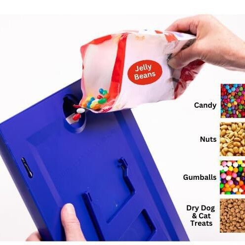 🍬New candy dispenser with frame can be used for candy nut storage distribution creative candy storage box