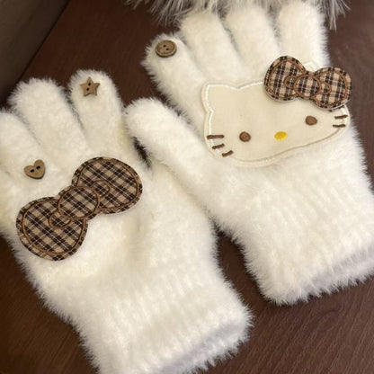 🎅 The "Naughty List" Mittens | Cozy Knit with a Hidden Attitude 🖕✨