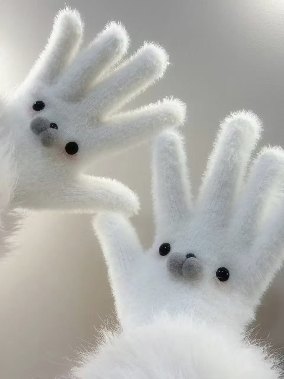 🎅 The "Naughty List" Mittens | Cozy Knit with a Hidden Attitude 🖕✨