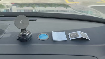 Vacuum magnetic car phone holder / Compatible with all phone models