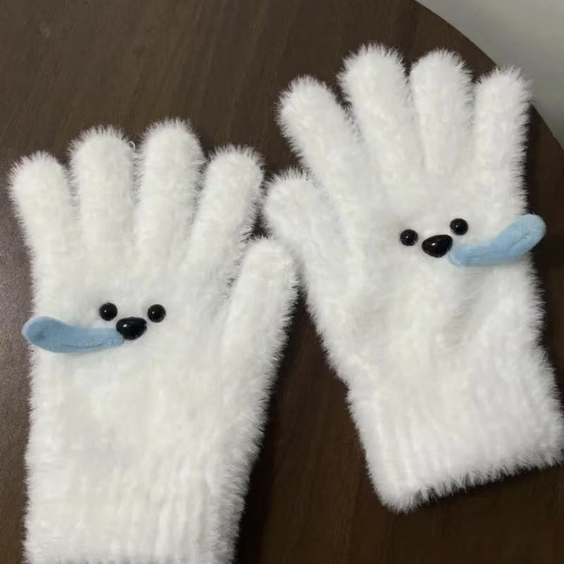 🎅 The "Naughty List" Mittens | Cozy Knit with a Hidden Attitude 🖕✨